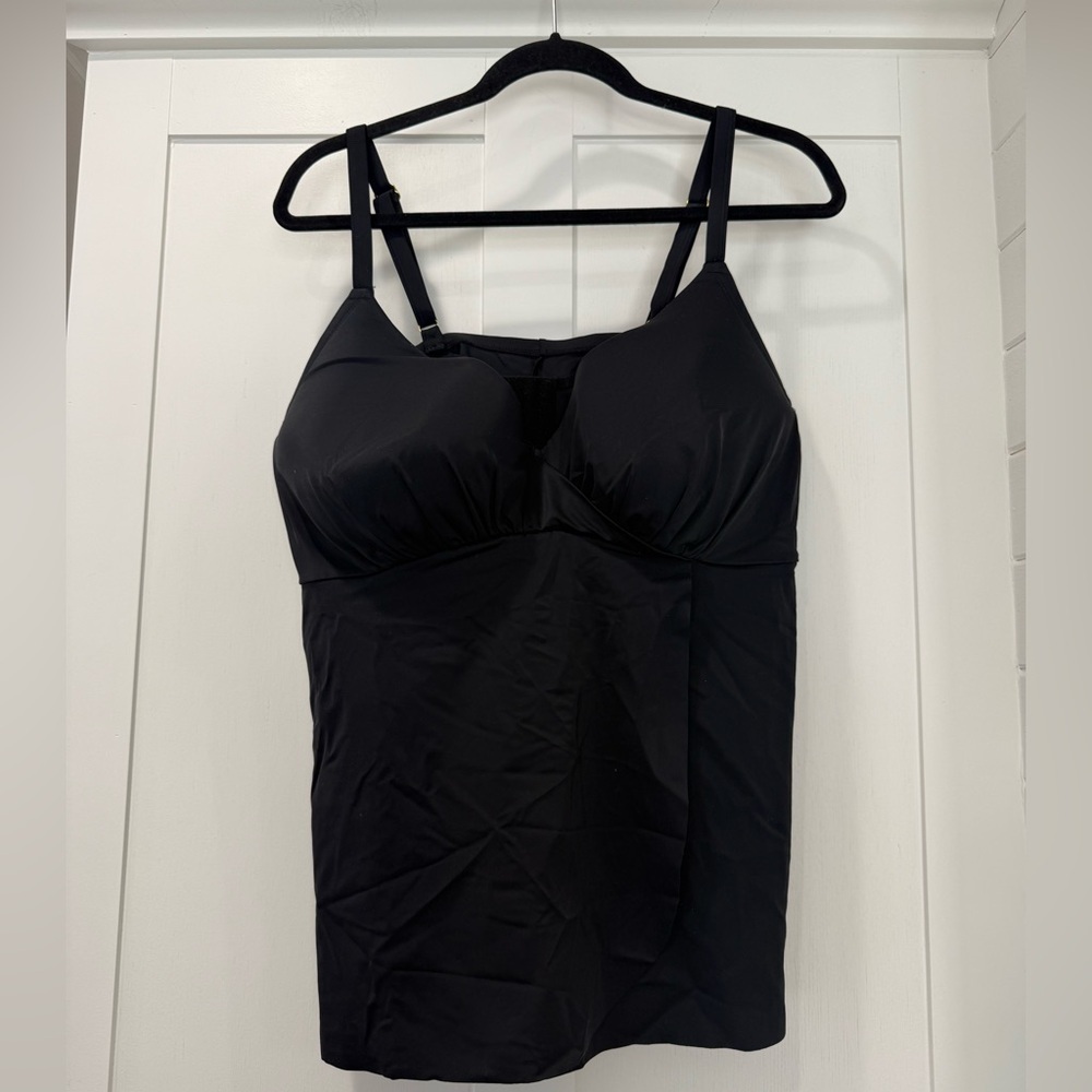 Swimsuits For All Black Tankini‎ Top